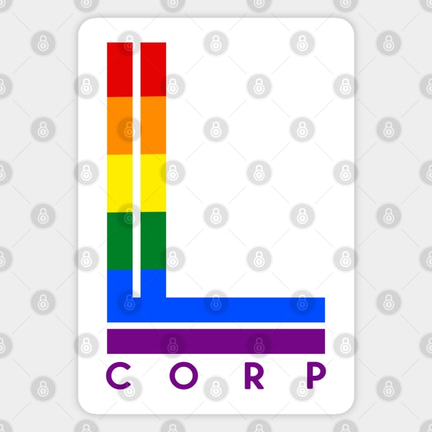 L-Corp Pride Magnet by brendalee